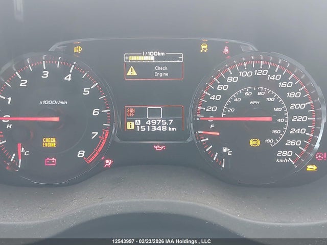 JF1VA1K64J9808560 Subaru Wrx Sport-tech