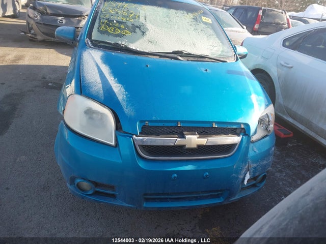 2009 Chevrolet Aveo მანქანა იყიდება აუქციონზე, vin: KL1TX55E29B324571, აუქციონის ნომერი: 12544003