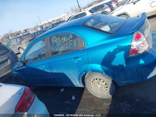 2009 Chevrolet Aveo მანქანა იყიდება აუქციონზე, vin: KL1TX55E29B324571, აუქციონის ნომერი: 12544003