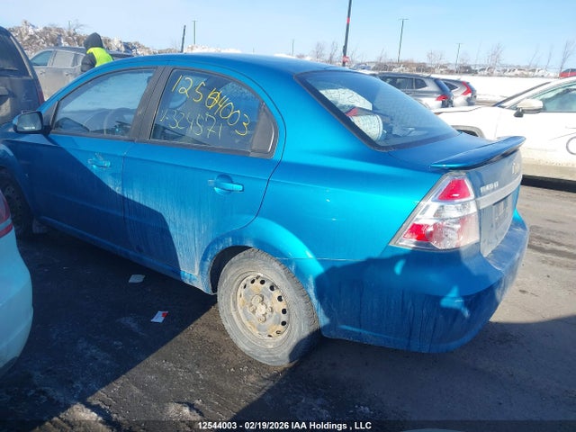 2009 Chevrolet Aveo მანქანა იყიდება აუქციონზე, vin: KL1TX55E29B324571, აუქციონის ნომერი: 12544003