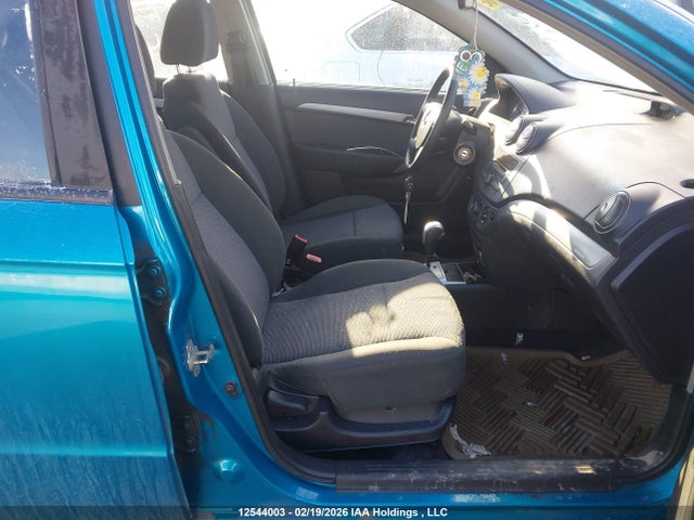 2009 Chevrolet Aveo მანქანა იყიდება აუქციონზე, vin: KL1TX55E29B324571, აუქციონის ნომერი: 12544003