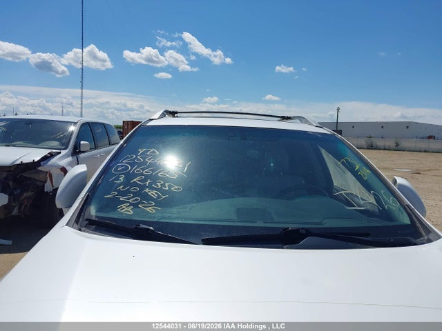 12544031 :رقم المزاد ، 2T2BK1BA7DC166165 vin ، 2013 Lexus Rx 350 مزاد بيع