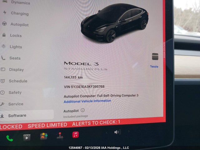 Tesla MODEL 3 2019 5YJ3E1EA3KF395768 Image 15
