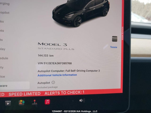 Tesla MODEL 3 2019 5YJ3E1EA3KF395768 Image 7