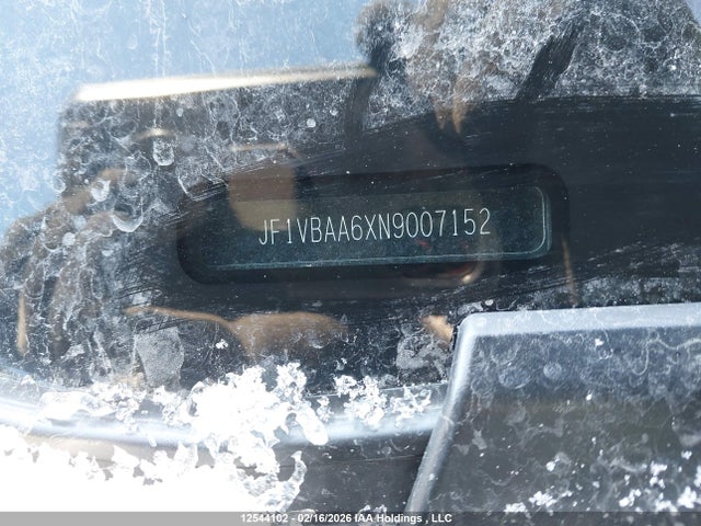 JF1VBAA6XN9007152 Subaru WRX