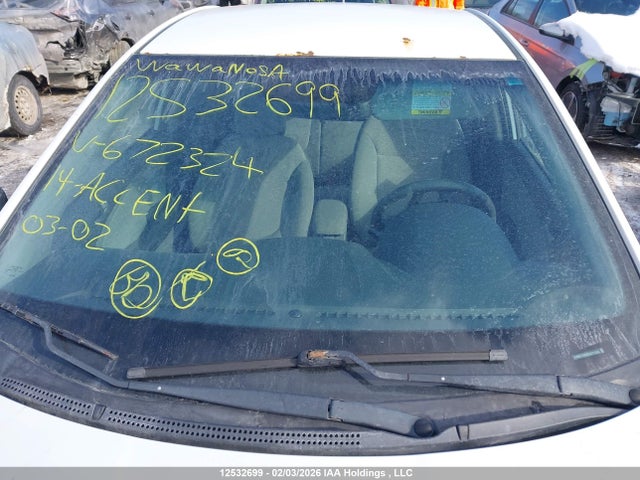 KMHCT4AE6EU672324 Hyundai ACCENT GL