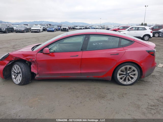 5YJ3E1EA8NF258054 Tesla MODEL 3