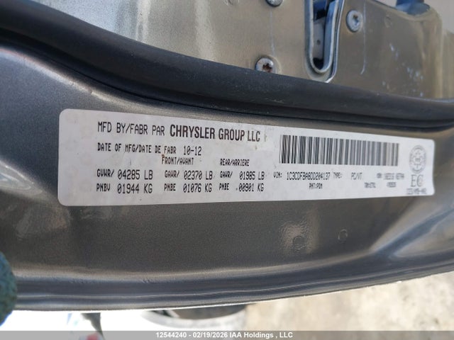 Aukcja sprzedaży 2013 Dodge Dart, vin: 1C3CDFBA8DD204137, numer aukcji: 12544240