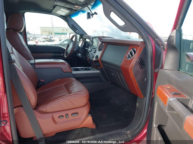 12544244 :رقم المزاد ، 1FT8W3BT8EEB15515 vin ، 2014 Ford F-350 Lariat مزاد بيع