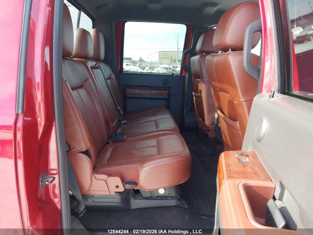 12544244 :رقم المزاد ، 1FT8W3BT8EEB15515 vin ، 2014 Ford F-350 Lariat مزاد بيع
