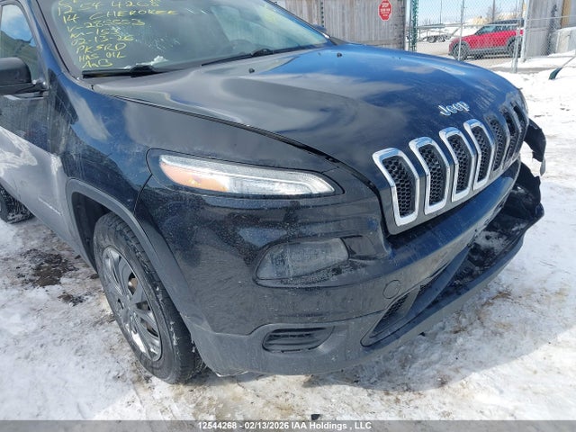 2014 Jeep Cherokee Sport მანქანა იყიდება აუქციონზე, vin: 1C4PJMAB6EW285553, აუქციონის ნომერი: 12544268