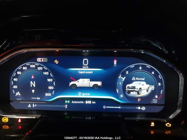 12544277 :رقم المزاد ، 3GCUDFED5RG338605 vin ، 2024 Chevrolet Silverado K1500 Lt Trail Boss مزاد بيع