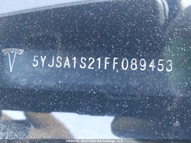 Tesla Model S 70d/85d/p85d 2015 5YJSA1S21FF089453 Image 19