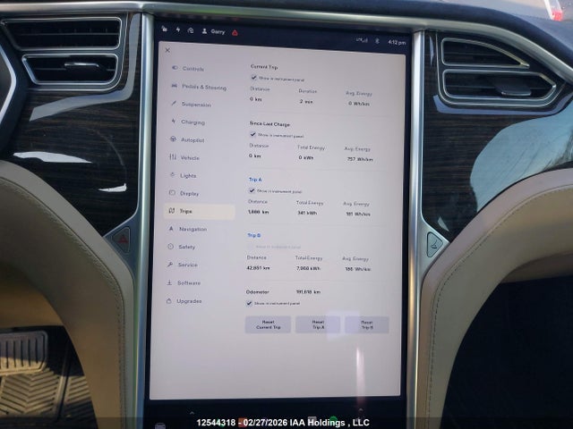 Tesla Model S 70d/85d/p85d 2015 5YJSA1S21FF089453 Image 7