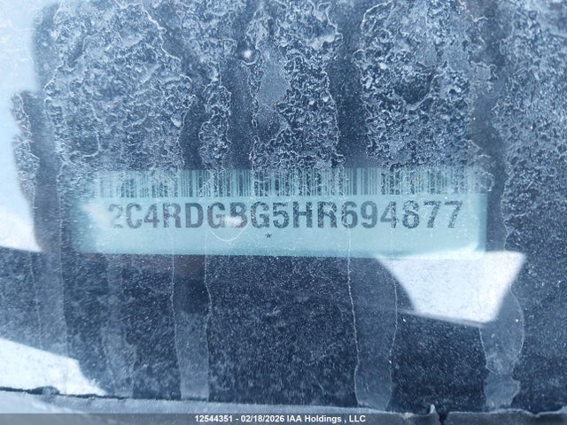 2C4RDGBG5HR694877 Dodge Grand Caravan