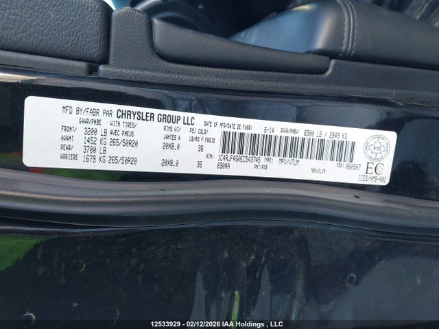 Jeep Grand Cherokee Laredo 2014 1C4RJFAG0EC543745 Image 19