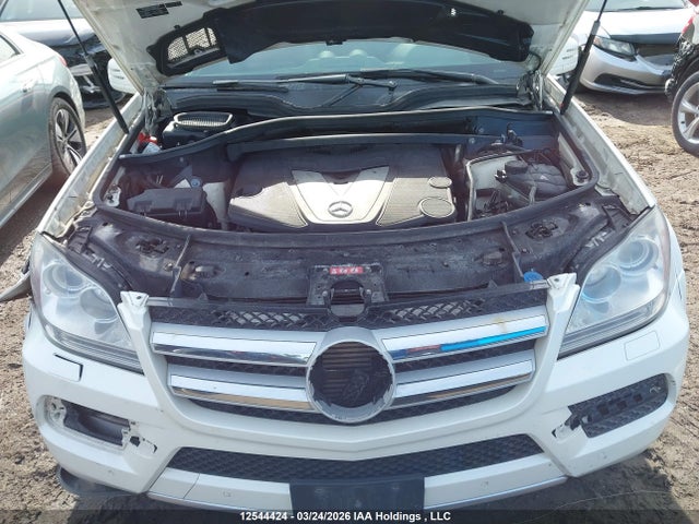 12544424 :رقم المزاد ، 4JGBF2FE1CA769798 vin ، 2012 Mercedes-benz Gl 350 Bluetec 4matic مزاد بيع