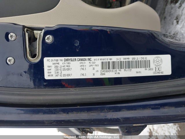 2C4RDGBGXER181149 Dodge Grand Caravan Se