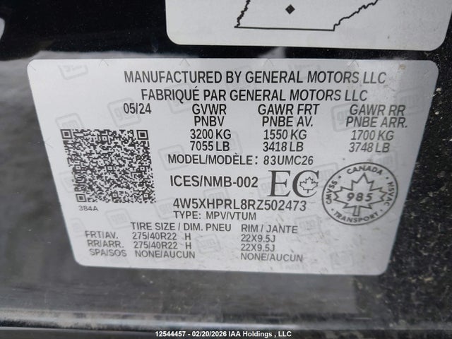 4W5XHPRL8RZ502473 Acura ZDX