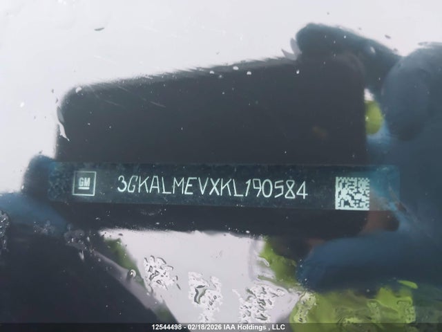 3GKALMEVXKL190584 GMC Terrain Sle