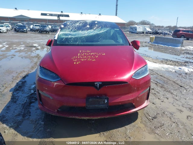 12544512 :رقم المزاد ، 7SAXCBE56PF411312 vin ، 2023 Tesla Model X Awd/standard Range مزاد بيع