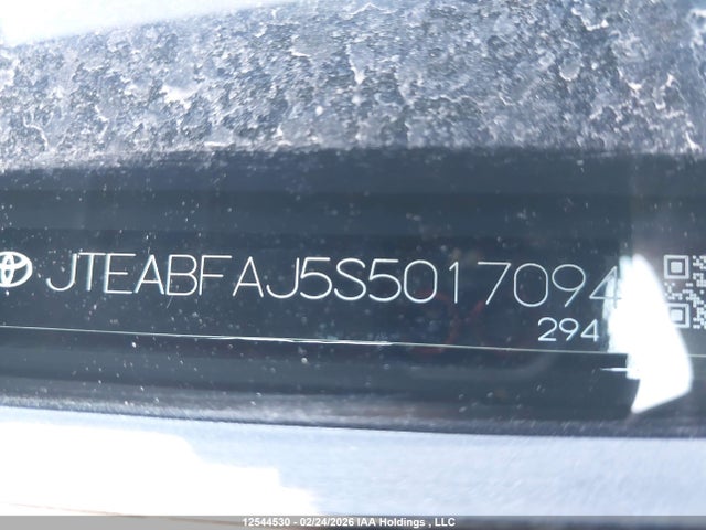 Aukcja sprzedaży 2025 Toyota Land Cruiser 1958, vin: JTEABFAJ5S5017094, numer aukcji: 12544530
