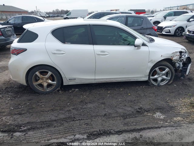 12544601 :رقم المزاد ، JTHKD5BH1C2086536 vin ، 2012 Lexus Ct 200h مزاد بيع