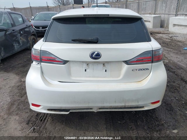 12544601 :رقم المزاد ، JTHKD5BH1C2086536 vin ، 2012 Lexus Ct 200h مزاد بيع