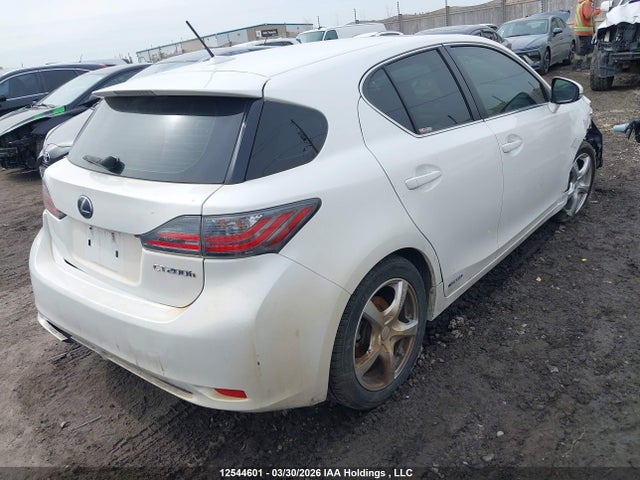 12544601 :رقم المزاد ، JTHKD5BH1C2086536 vin ، 2012 Lexus Ct 200h مزاد بيع