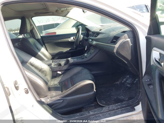 12544601 :رقم المزاد ، JTHKD5BH1C2086536 vin ، 2012 Lexus Ct 200h مزاد بيع