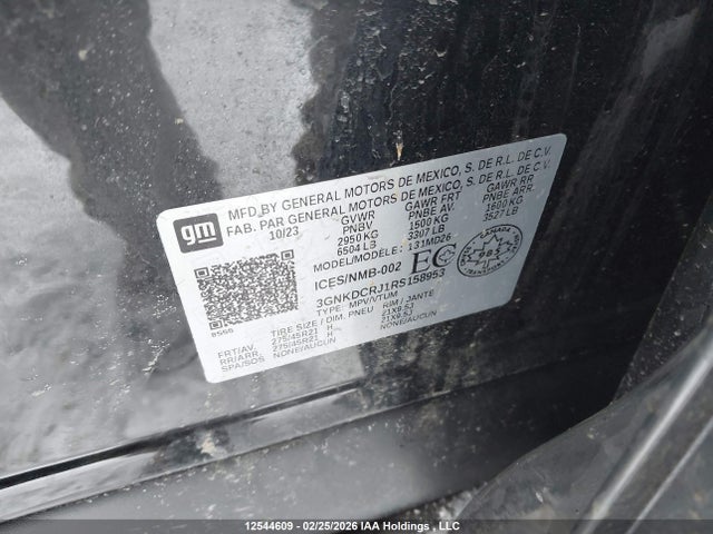 3GNKDCRJ1RS158953 Chevrolet BLAZER RS