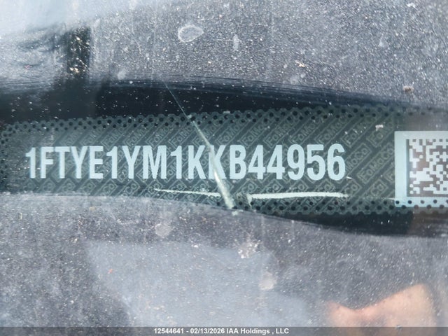 2019 Ford Transit-150 მანქანა იყიდება აუქციონზე, vin: 1FTYE1YM1KKB44956, აუქციონის ნომერი: 12544641
