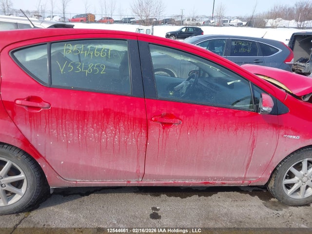 12544661 :رقم المزاد ، JTDKDTB34D1534852 vin ، 2013 Toyota Prius C مزاد بيع