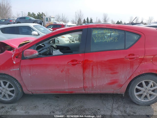 12544661 :رقم المزاد ، JTDKDTB34D1534852 vin ، 2013 Toyota Prius C مزاد بيع