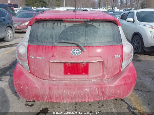 12544661 :رقم المزاد ، JTDKDTB34D1534852 vin ، 2013 Toyota Prius C مزاد بيع