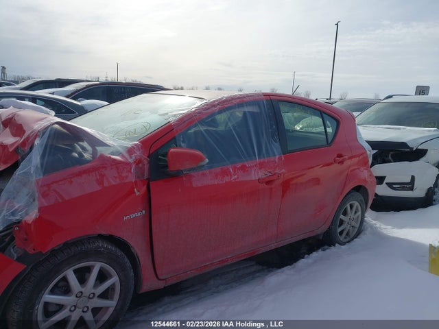 12544661 :رقم المزاد ، JTDKDTB34D1534852 vin ، 2013 Toyota Prius C مزاد بيع