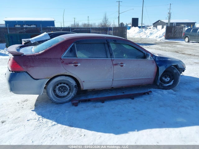 2007 Honda Accord Ex V6 მანქანა იყიდება აუქციონზე, vin: 1HGCM665X7A801497, აუქციონის ნომერი: 12544703