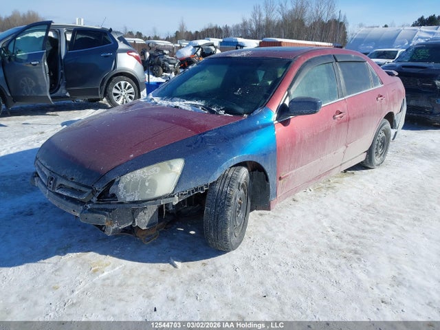 2007 Honda Accord Ex V6 მანქანა იყიდება აუქციონზე, vin: 1HGCM665X7A801497, აუქციონის ნომერი: 12544703