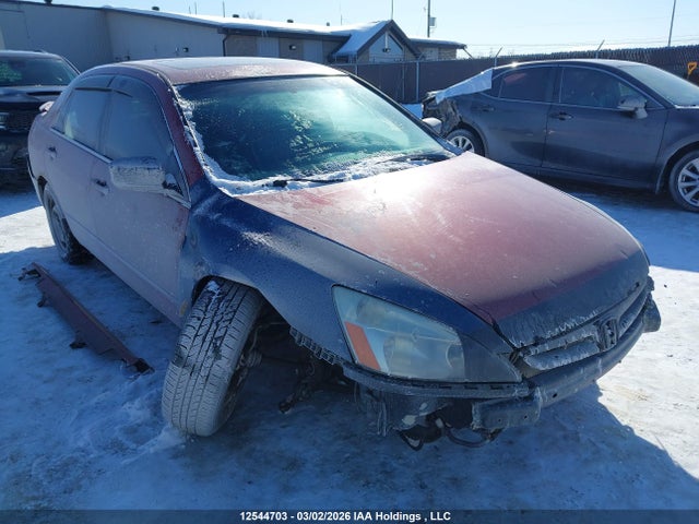 2007 Honda Accord Ex V6 მანქანა იყიდება აუქციონზე, vin: 1HGCM665X7A801497, აუქციონის ნომერი: 12544703