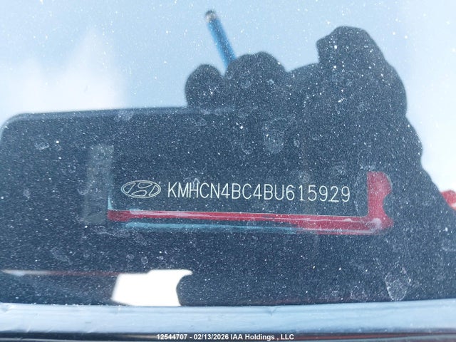 Aukcja sprzedaży 2011 Hyundai Accent Gls, vin: KMHCN4BC4BU615929, numer aukcji: 12544707