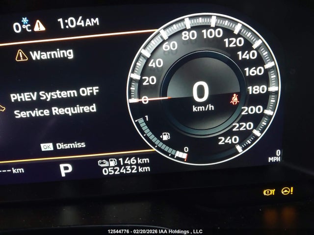JA4T5UA93PZ614642 Mitsubishi Outlander Phev Le/sel