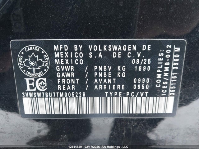 Volkswagen Jetta 2026 3VWSW7BU7TM005226 Image 18