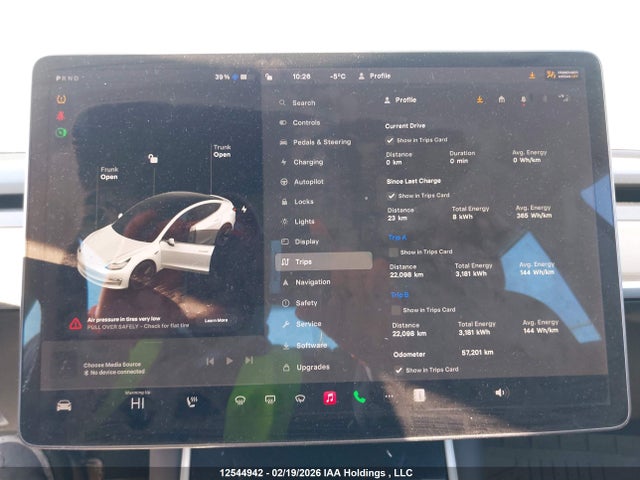 Tesla Model 3 Long Range/mid Range/standard Range/standard Range Plus 2019 5YJ3E1EA7KF480371 Image 7