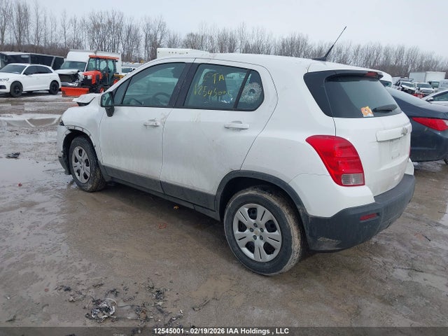 Aukcja sprzedaży 2014 Chevrolet Trax Ls, vin: 3GNCJKEB8EL161066, numer aukcji: 12545001
