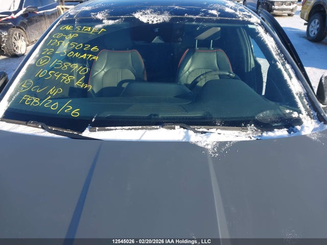 5NPEJ4J28NH138910 Hyundai Sonata Sport