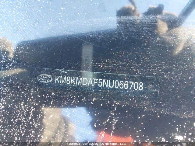 KM8KMDAF5NU066708 Hyundai IONIQ 5 SE