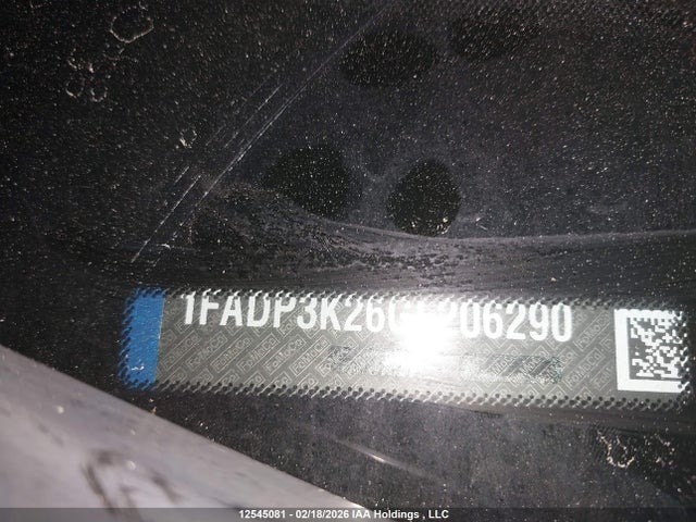 1FADP3K26GL206290 Ford FOCUS SE
