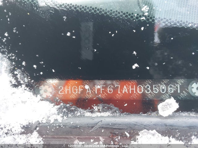 12545107 :رقم المزاد ، 2HGFA1F67AH035061 vin ، 2010 Honda Civic Sport مزاد بيع