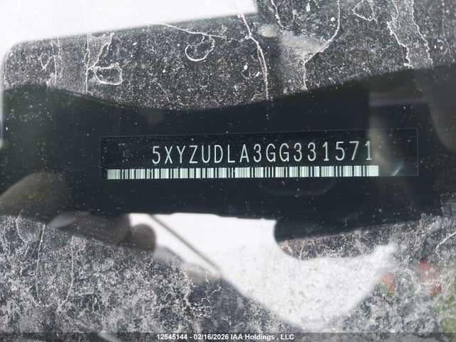 5XYZUDLA3GG331571 Hyundai SANTA FE SPORT