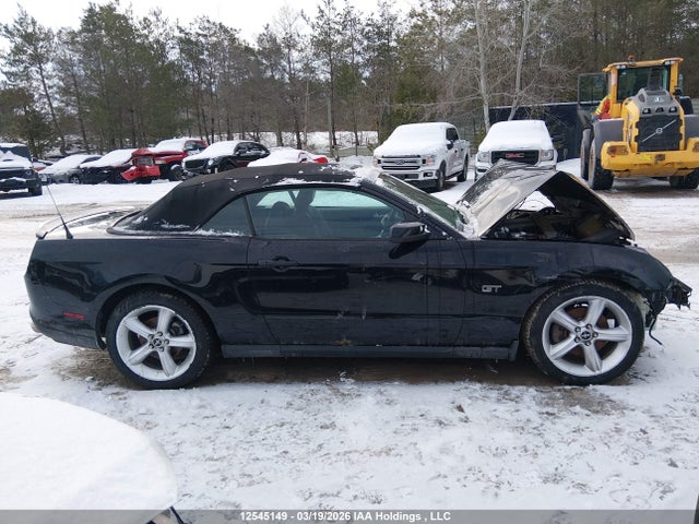 12545149 :رقم المزاد ، 1ZVBP8FH3A5111062 vin ، 2010 Ford Mustang Gt مزاد بيع